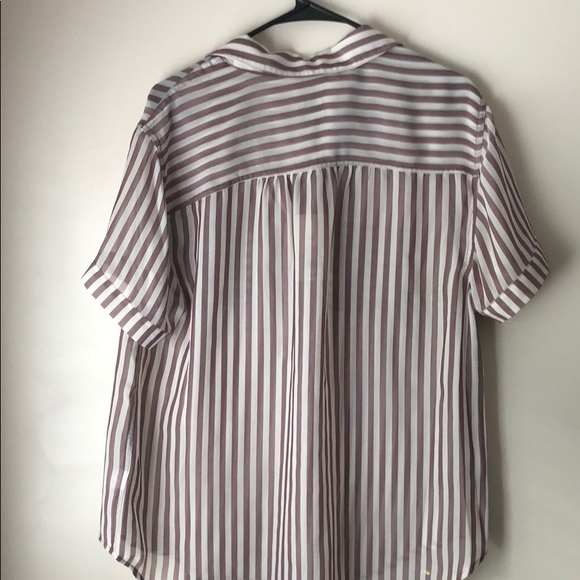 Sheer button up blouse - Picture 4 of 5